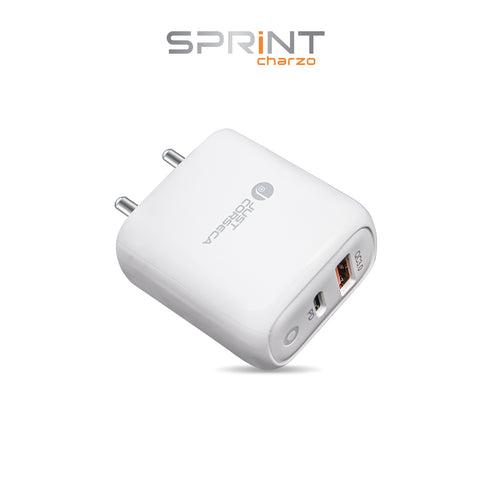 Sprint Charzo 36W dual port adapter with QC 3.0 -10865