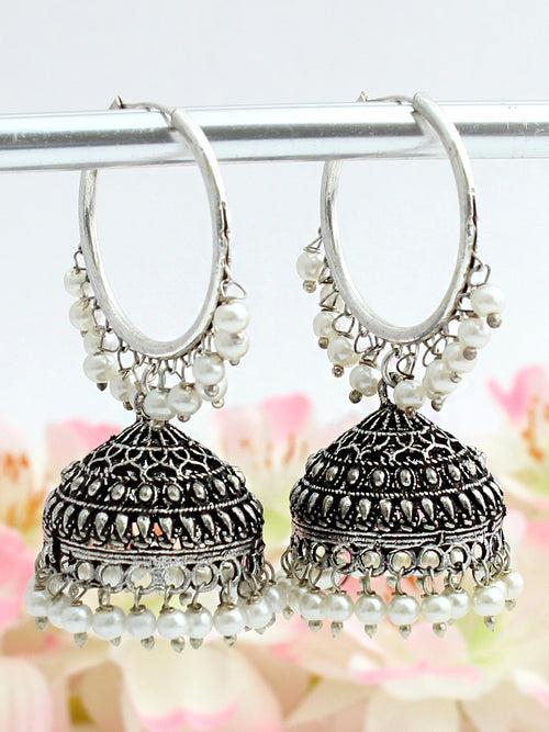 Nirali Jhumki Hoop Earrings