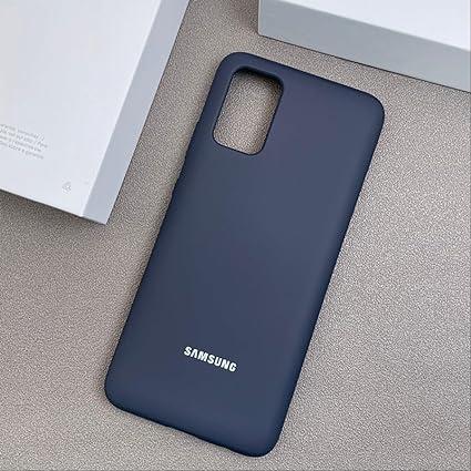Dark Blue Original Silicone Case for Samsung A71