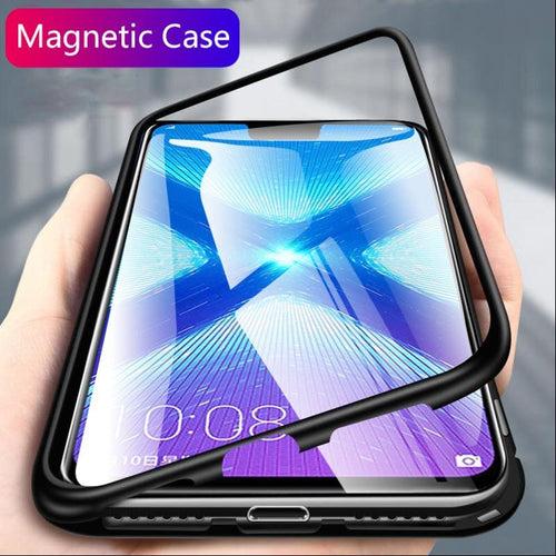 Transparent Magnetic Back Case for Apple iphone 11 Pro