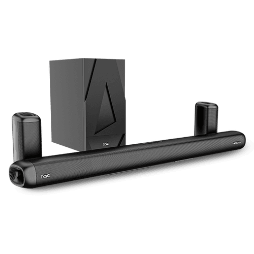 boAt Aavante Bar 5500DA | Dolby Atmos Soundbar with 500W Immersive Sound, 5.1.2 Channel with Wired Woofer, Multi-connectivity