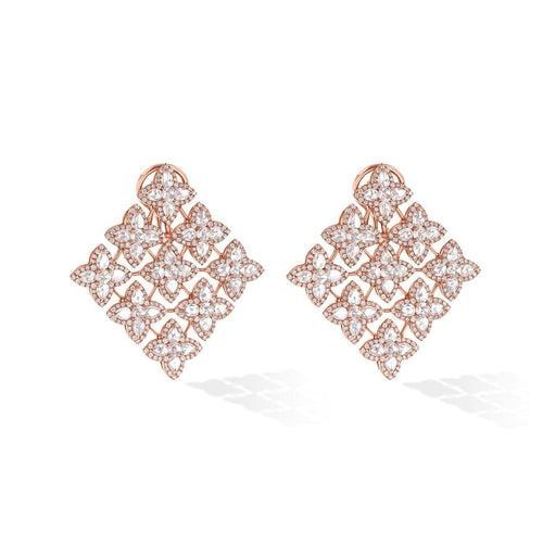 Blossom Diamond Earrings - Simply Blossom