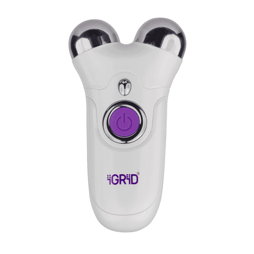 iGRiD 3D Micro current Face Massager Roller |Electric Face Lift Beauty Facial Roller | IG-1095 |