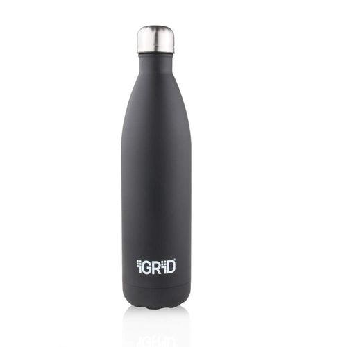 iGRiD Double Wall Stainless Steel Leak-Proof Water flask Hot and Cold 1000ML|ST1LBB|