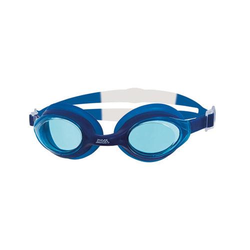 Zoggs Bondi Swimming Goggles | Navy/White - Tinted Blue Lens