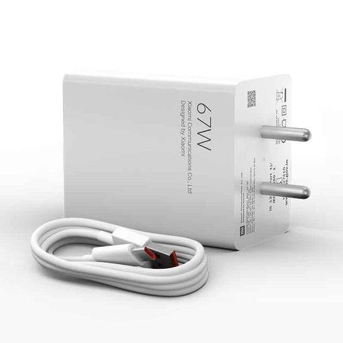 XIAOMI Redmi (MI) 12 5G Superfast 67W Support SonicCharge 3.0 Charger With Type-C Cable