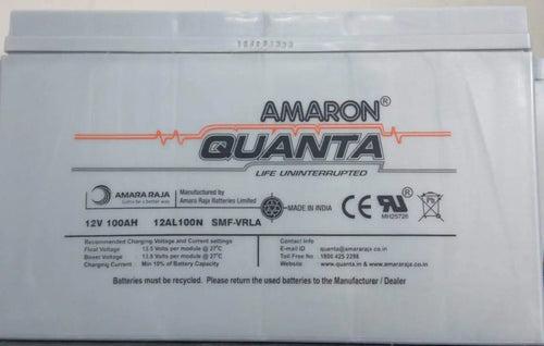 Amaron Quanta vrla smf battery 100 Ah