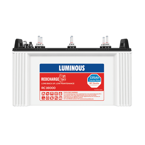 Luminous Inverter Battery 135AH RC 16000 st