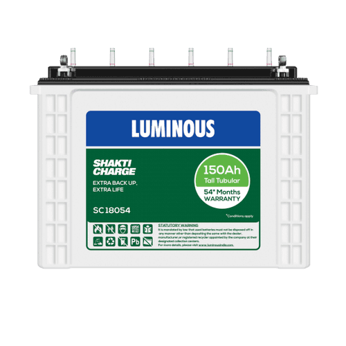 Luminous Inverter Battery 150 Ah SC 18054 Battery Estore