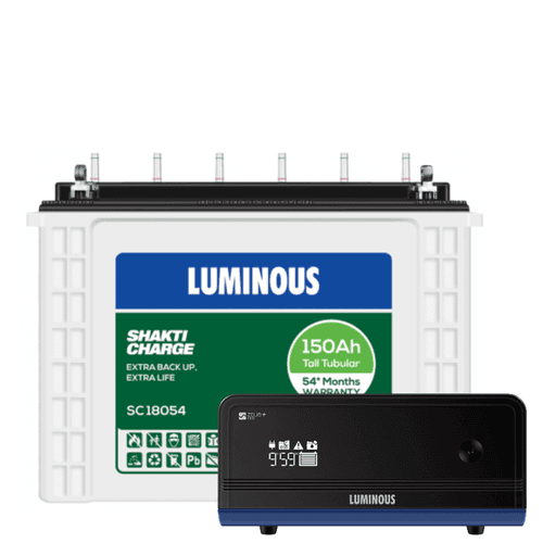Luminous Inverter set Combo Zelio 1100 + Battery SC 18054