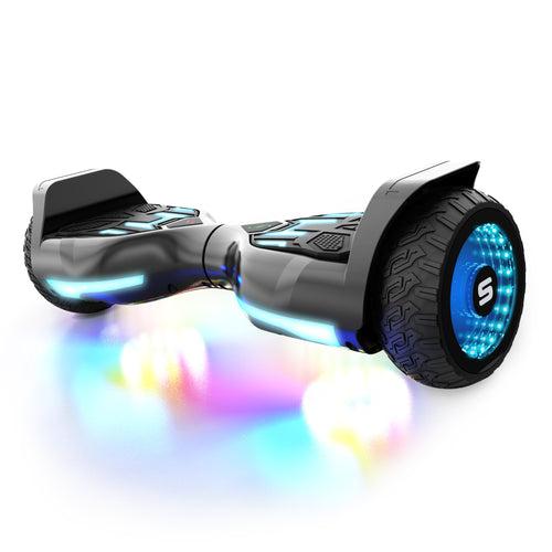 Swagtron T580 Warrior Self Balancing Bluetooth Hoverboard with Music Synced Ground FX