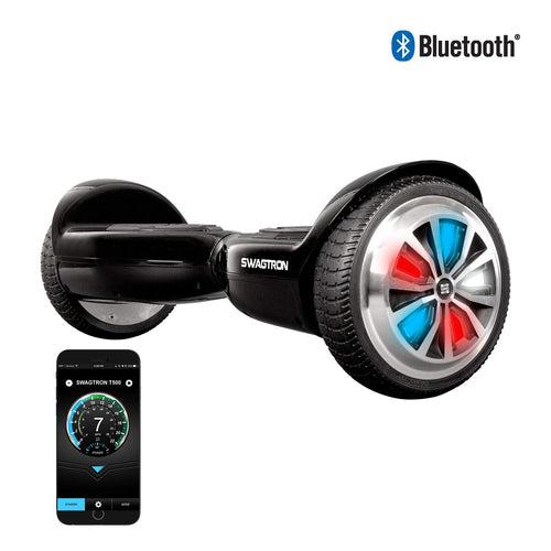 SWAGTRON T500 App-Enabled Bluetooth Hoverboard - UL2272 Safety Hoverboard with FREE Hoverboard Bag
