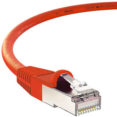 iVoltaa Bare Copper Ethernet CAT7 (SSTP) 10Gb/Sec 600MHZ with RJ45 Connectors