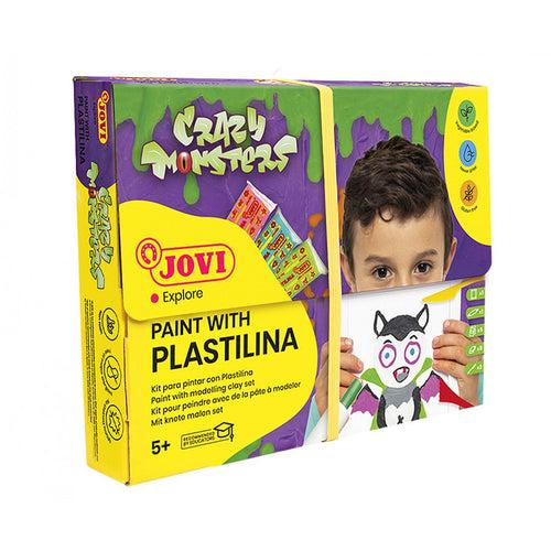 Jovi Paint With Plastilina  Crazy Monsters