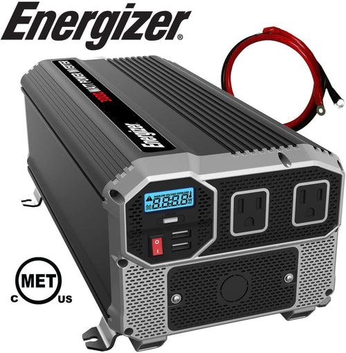 Refurbished ENK3000 Energizer 3000 Watt 12V DC to 110V AC Power Inverter with USB