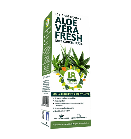 18 Herbs Organics Aloe Vera Fresh Juice Concentrate