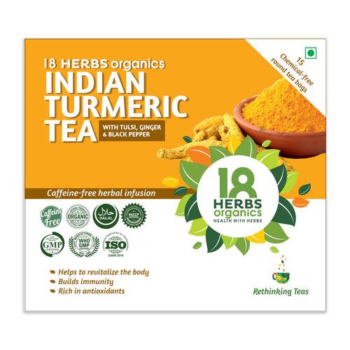 18 Herbs Organics Indian Turmeric Tea (BOX)