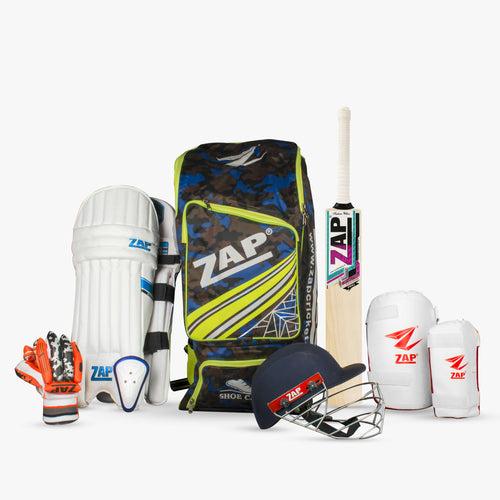 ZAP Club Full Cricket Kit (All Items)