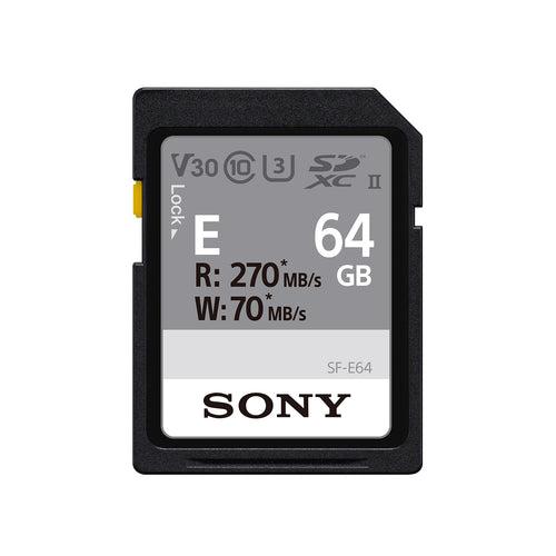 SF-E Series UHS-II SD 64GB Memory Card
