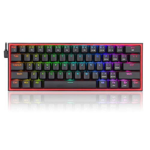 Unboxed of FIZZ K617 BLACK MECHANICAL KEYBOARD (RED SWITCHES) ﻿﻿