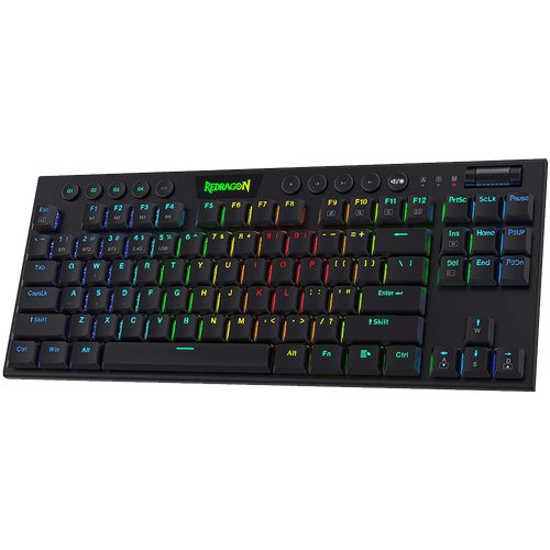 Unboxed of HORUS K621 TKL Wired+2.4G+BT MECHANICAL KEYBOARD (RED SWITCH)