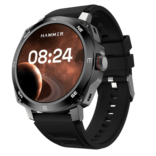Hammer Fit Pro 1.43" Super Amoled Display Bluetooth Calling Smart Watch