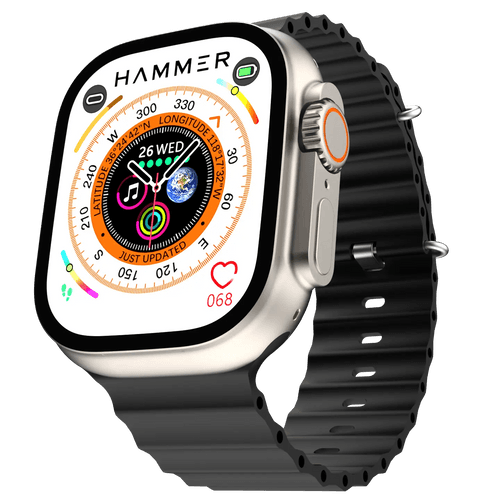 Hammer Ultra Classic with 2.01"  Largest Display Bluetooth Calling Smartwatch