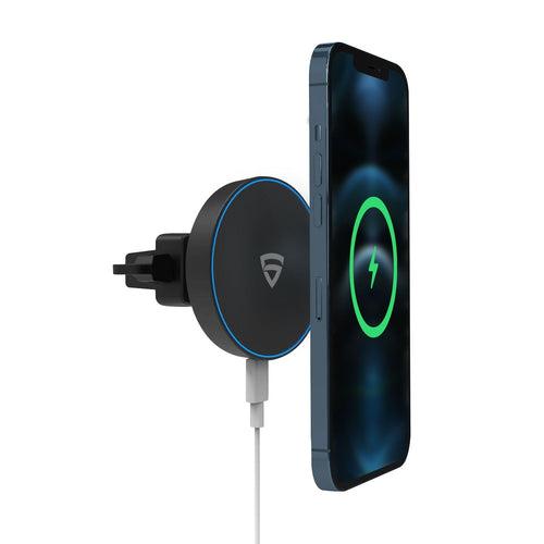 RAEGR MagFix Arc M1230 15W Mag-Safe Wireless Car Charger / Wireless Charging Magnetic Mount