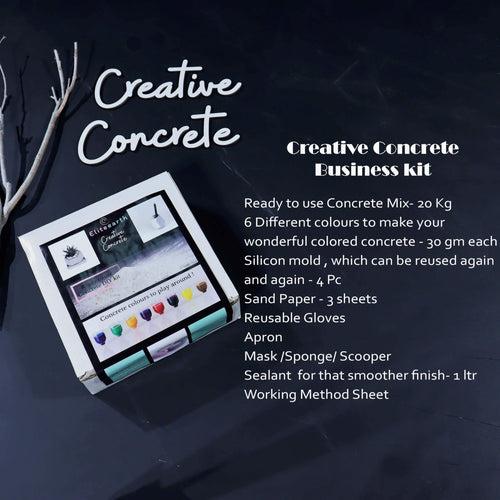 Eliteearth's  DIY Creative Concrete Business Kit
