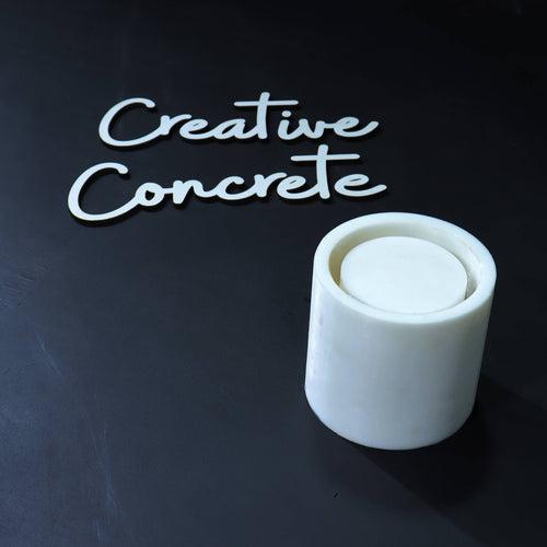 Creative Concrete's mold for Planter or Candle vessel - CL-003