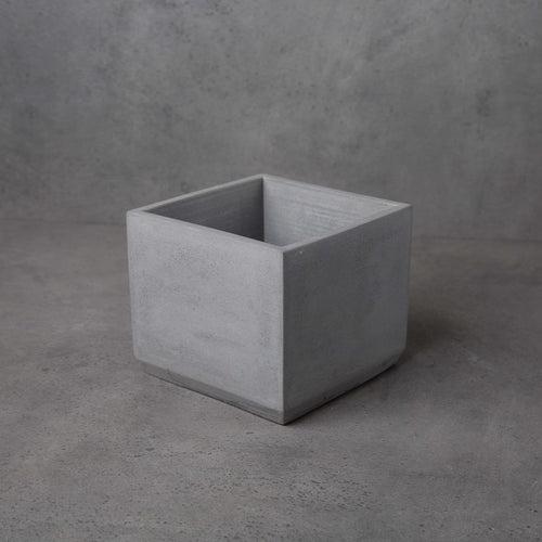 Concrete Cuboid Planter-Grey