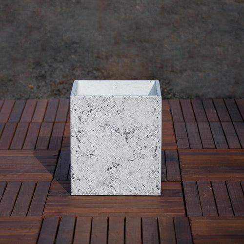 Concrete Abacus Planter - Medium -Concrete Marbre Planters Collection