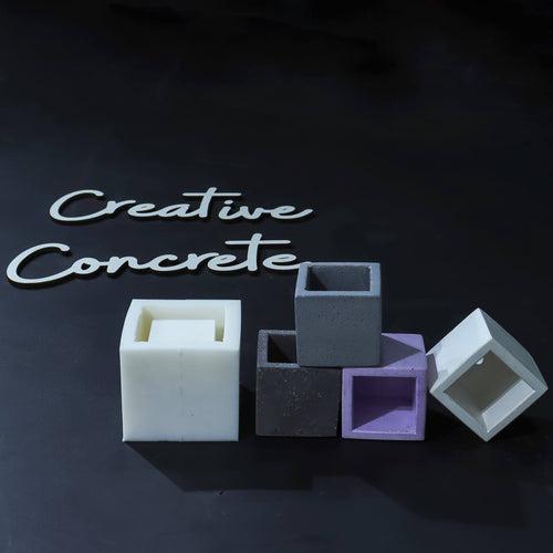 Creative Concrete's Mold for Planter & Candle Vessel-MQ-001