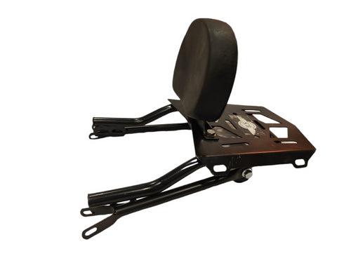 Backrest with Carrier For Benelli Imperiale 400 (Stainless Steel)