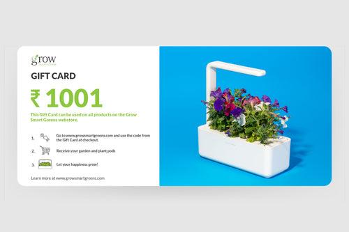 Grow Smart Greens Gift Card