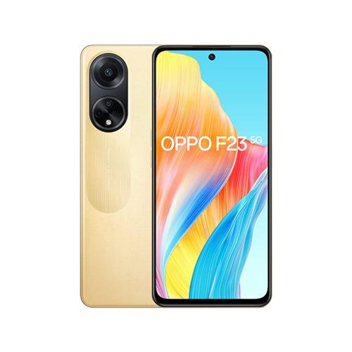 Oppo F23 5G (Bold Gold, 8GB RAM, 256GB Storage) | 5000 mAh Battery with 67W SUPERVOOC Charger | 64MP Rear Triple AI Camera with Microlens | 6.72" FHD+ 120Hz Display