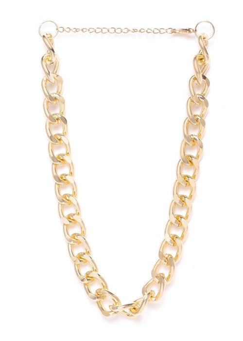 Gold Plated Link Necklace