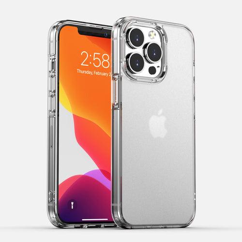 iPhone 11 Pro Back Cover Case Compatible TPU+PC Shockproof Matte Case Rugged Clear Screen Protector