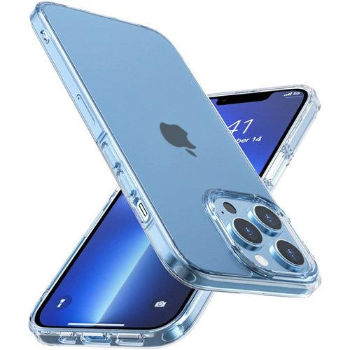 Transparent iPhone 12 Pro Back Cover Case Compatible TPU+PC Shockproof Matte Case Rugged Clear Screen Protector
