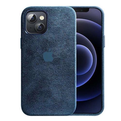 iPhone 13 Alcantara Case - Royal Blue