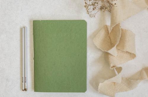 Take notes, sketch, plan & fold  - Sage Green / Notebook