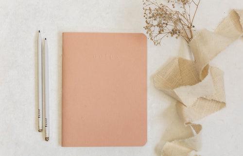 Take notes, sketch, plan & fold  - Pale Pink / Notebook