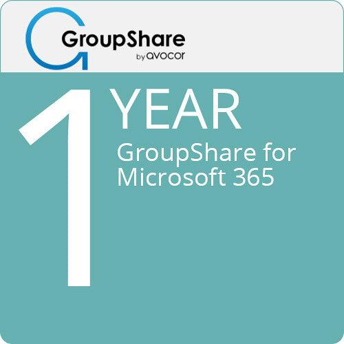 Avocor GroupShare for Microsoft 365 (Annual Subscription)
