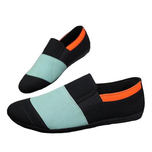 summer new bean shoes men's Korean version of a hundred lazy shoes a foot of social tide shoes casual breathable cloth shoes