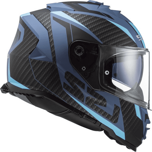 LS2 FF800 Storm II Racer Blue Black Matt Helmet