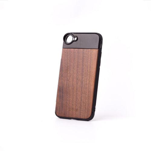 SKYVIK SIGNI One Wooden Mobile Lens case for iPhone 7, 8 & Se 2020