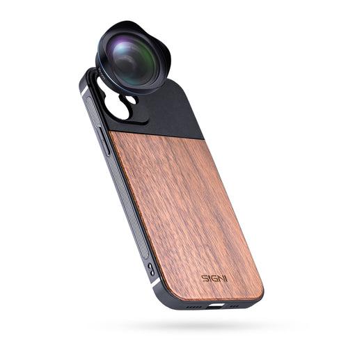 SKYVIK SIGNI One Wooden Mobile Lens case (iPhone 12)