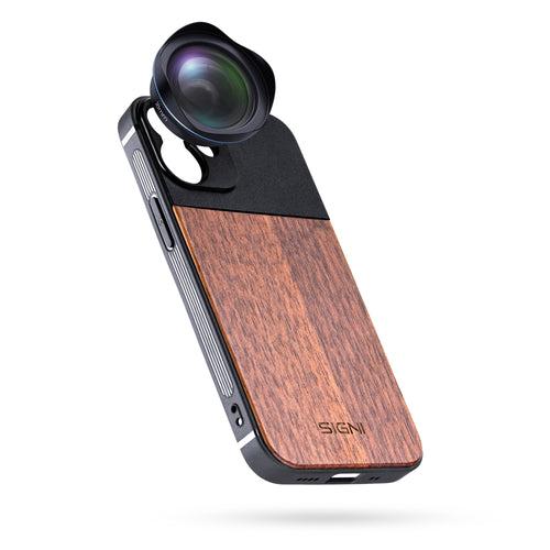 SKYVIK SIGNI One Wooden Mobile Lens case (iPhone 12 Mini)