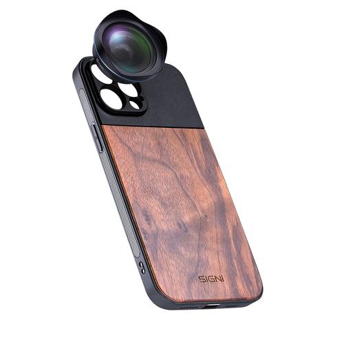 SKYVIK SIGNI One Wooden Mobile Lens case (iPhone 12 Pro Max)