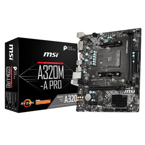 [Repacked]MSI A320M-A PRO AMD AM4 m-ATX Motherboard with Core Boost and DDR4 Boost